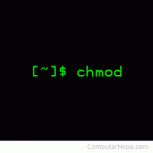 chmod